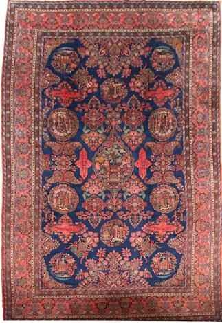 Antique Persian Kashan Antique Persian Kashan