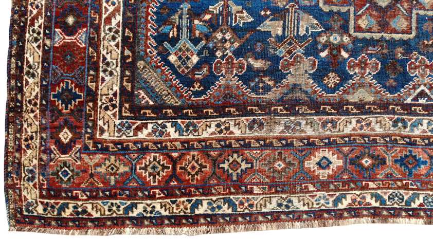 Antique South Persian Shiraz Rug