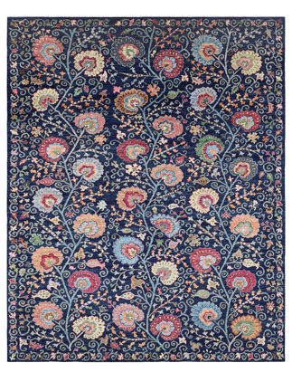 Fine Afghan Suzani Rug