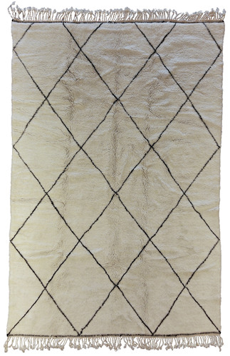 Moroccan Beni Ourain Berber Rug