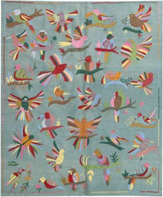 Afghan Suzani Kilim Rug