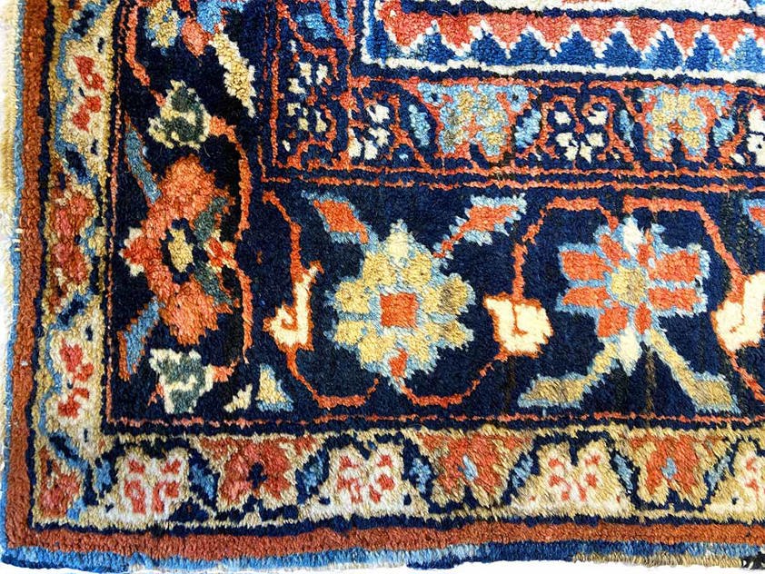 Antique Persian Heriz Rug