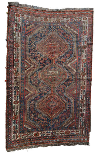 Antique Persian Qashqai Rug Antique Persian Qashqai Rug