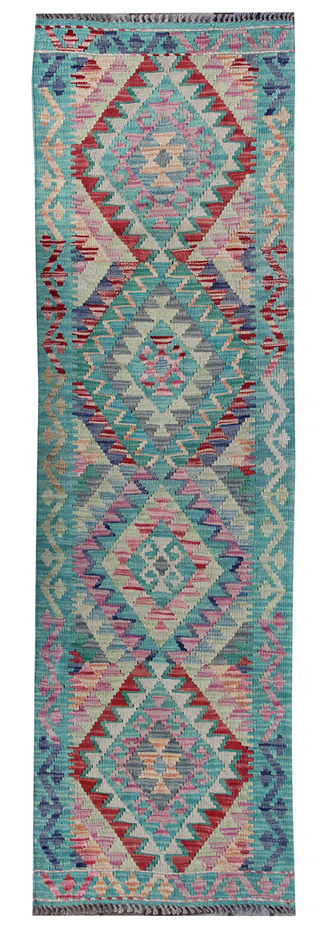 Traditional Afghan Kilim Runner