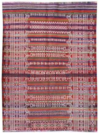 Vintage Afghan Kilim Rug