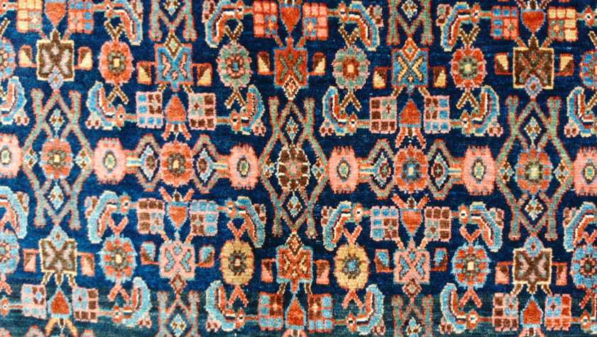 Vintage Persian Bidjar Rug