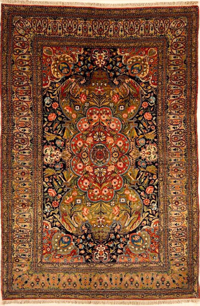 Antique Persian Kermanshah Rug