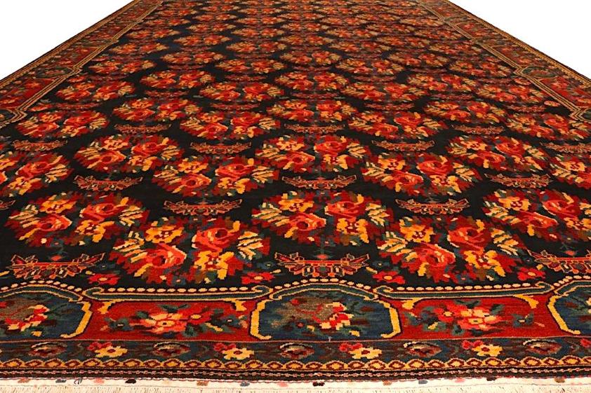 Antique Persian Bakhtiar Carpet