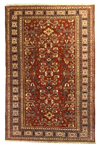 Vintage Caucasian Kazak rug Vintage Caucasian Kazak rug