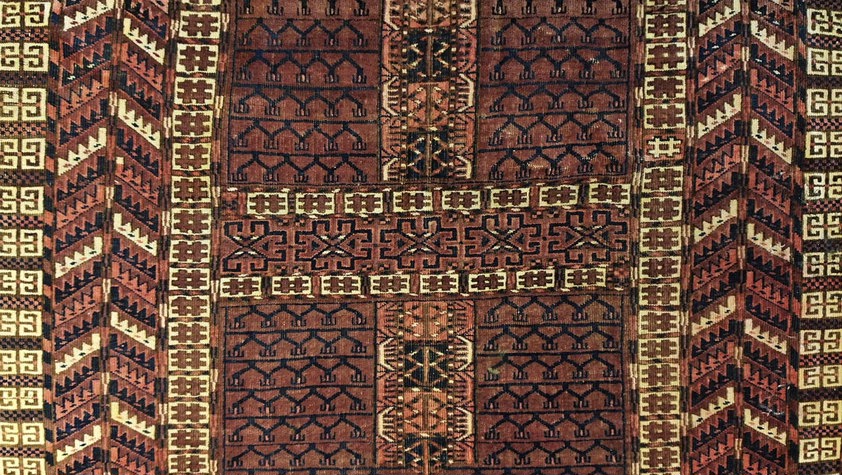 Antique Tekke Turkmen Rug