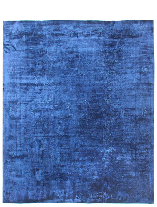 Vintage Overdyed Silk Rug