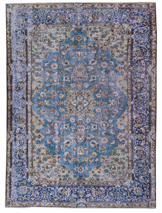 Extra Fine Vintage Overdyed Rug