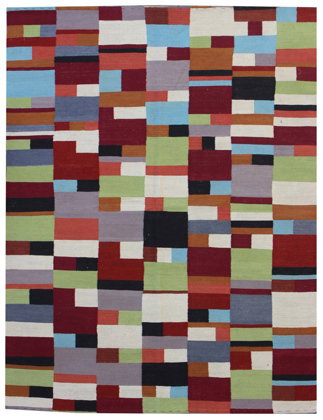 Contemporary Afghan Kilim Rug