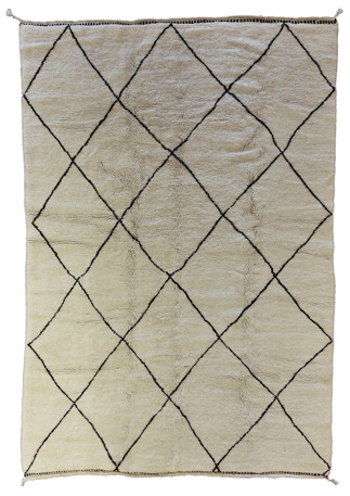 Moroccan Beni Ourain Berber Rug