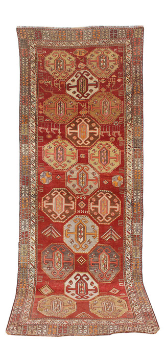 Antique Caucasian Kazak Rug