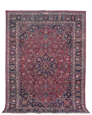Vintage Persian Tabriz Rug