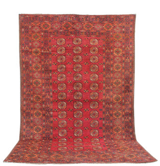 Vintage Pakistani Bokhara Rug