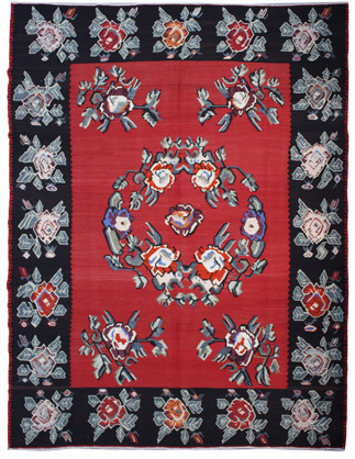 Vintage Karabagh Kilim
