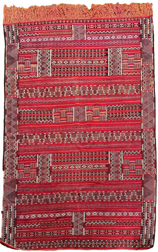 Vintage Persian Baft Kilim Rug Vintage Persian Baft Kilim Rug