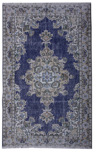 Vintage Overdyed Rug