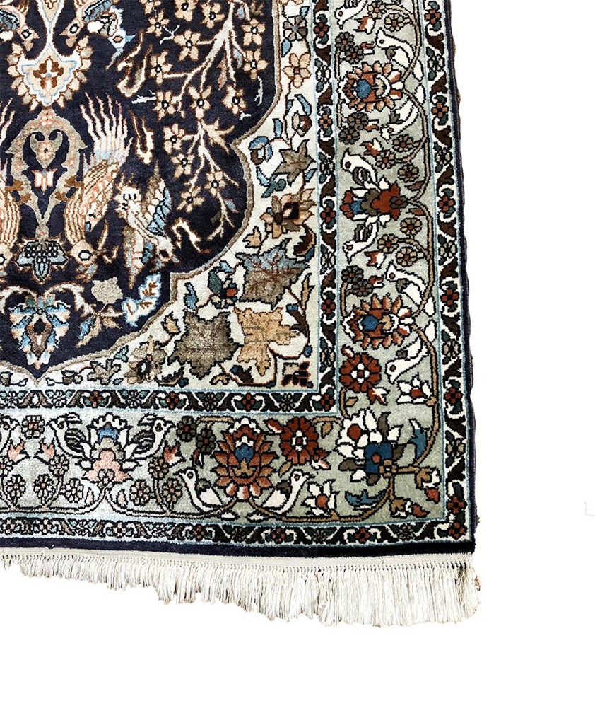 Fine Art Silk Kashmir Rug