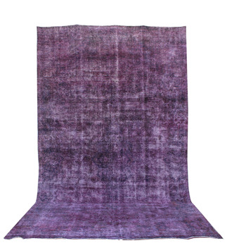 Vintage Overdyed Rug