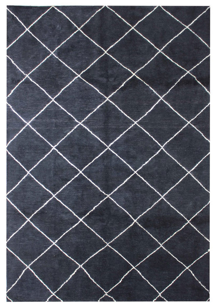 Contemporary Berber Style Afghan Rug