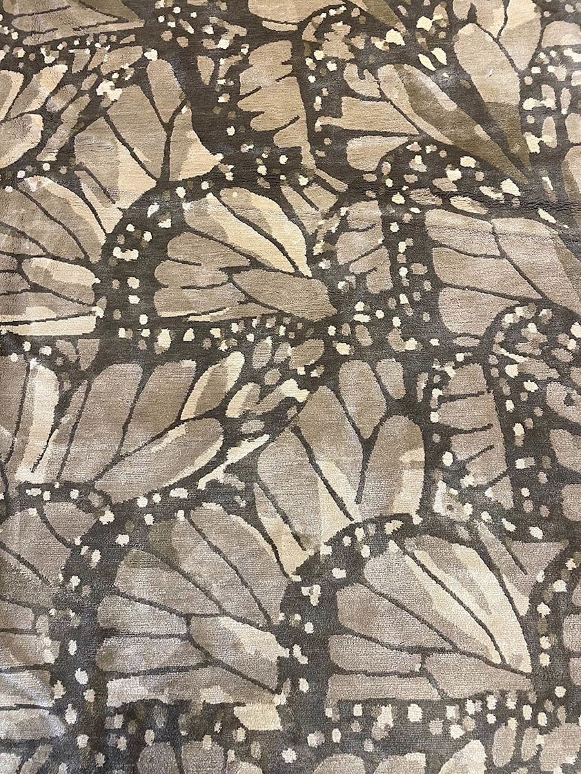Contemporary Silk Monarch Rug
