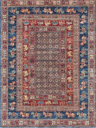 Fine Afghan Gabbeh Rug