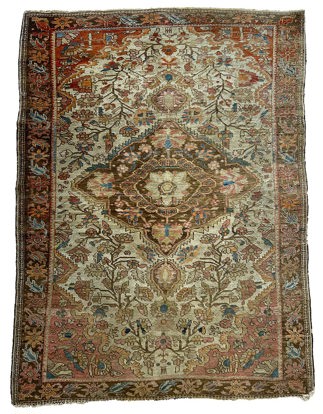 Antique Persian Tabriz Rug