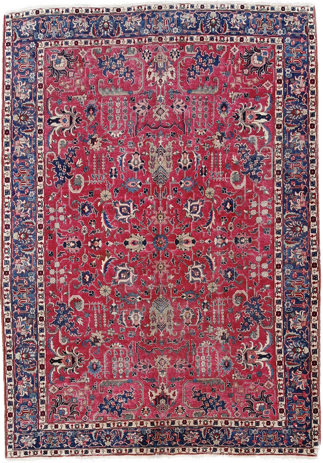 Antique Persian Tabriz Rug Antique Persian Tabriz Rug