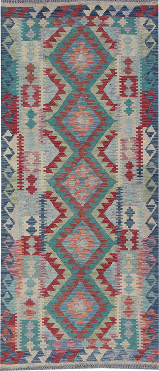 Traditional Afghan Kilim Runner Traditional Afghan Kilim Runner