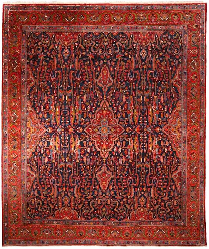 Antique Persian Bakhtiar Carpet