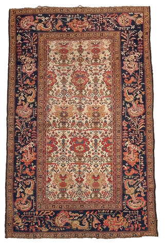 Antique Persian Feraghan Rug Antique Persian Feraghan Rug