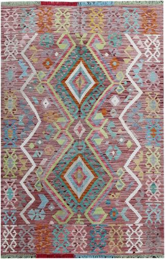 Traditional Afghan Kilim Rug