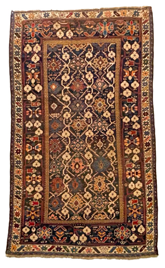 Antique Caucasian Shirvan rug