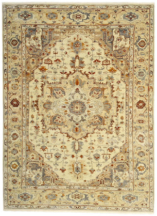 Indo Persian Heriz Rug