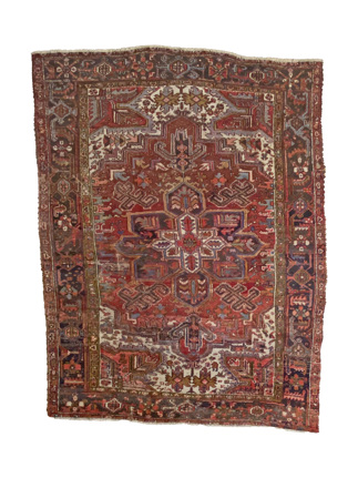 Vintage Persian Heriz Rug Vintage Persian Heriz Rug