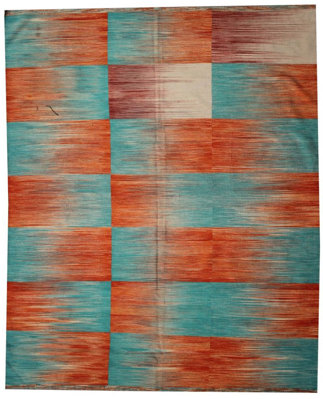 Contemporary Afghan Kilim Rug
