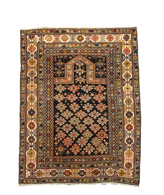 Antique Caucasian Shirvan Rug