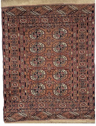 Antique Turkmen Yomut Rug