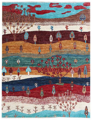 Fine Afghan Gabbeh Rug