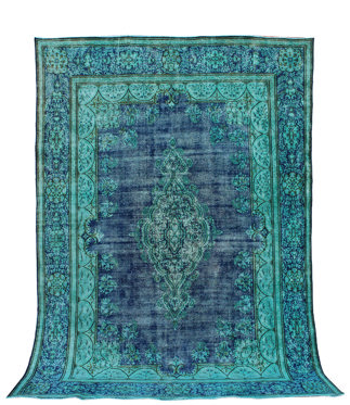 Fine Vintage Overdyed Rug