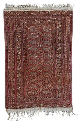Vintage Tekke Turkmen Rug Vintage Tekke Turkmen Rug