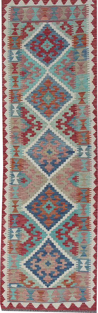 Traditional Afghan Kilim Runner