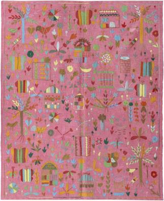 Afghan Suzani Kilim Rug