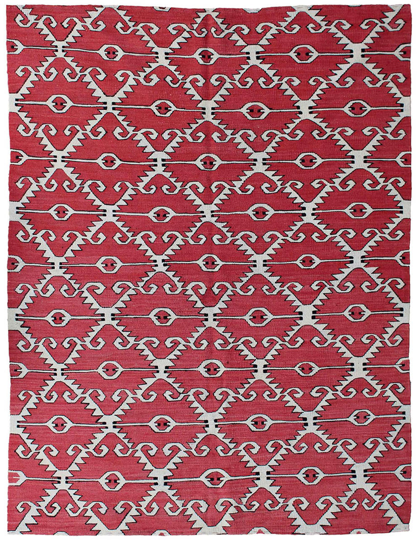 Contemporary Afghan Kilim Rug