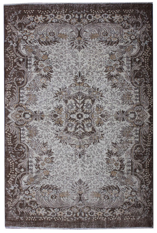 Vintage Overdyed Rug