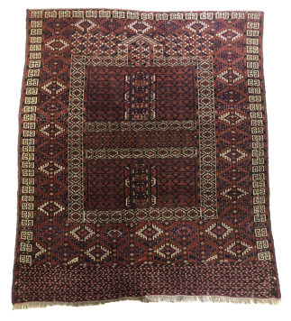 Antique Tekke Engsi Rug