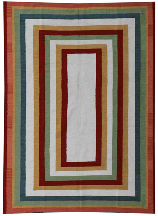 Contemporary Afghan Kilim Rug
